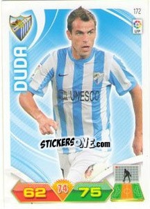 Sticker Duda - Liga BBVA 2011-2012. Adrenalyn XL - Panini