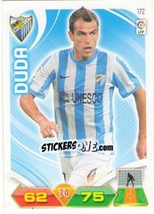 Sticker Duda - Liga BBVA 2011-2012. Adrenalyn XL n. 172 - Panini