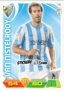 Sticker Van Nistelrooy - Liga BBVA 2011-2012. Adrenalyn XL - Panini