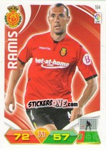 Sticker Ramis - Liga BBVA 2011-2012. Adrenalyn XL n. 184 - Panini