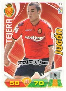 Sticker Tejera - Liga BBVA 2011-2012. Adrenalyn XL n. 191 - Panini