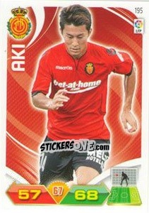 Sticker Aki - Liga BBVA 2011-2012. Adrenalyn XL n. 195 - Panini