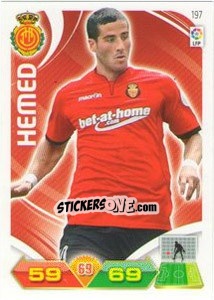 Sticker Hemed - Liga BBVA 2011-2012. Adrenalyn XL n. 197 - Panini