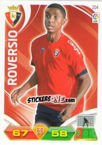 Sticker Roversio - Liga BBVA 2011-2012. Adrenalyn XL n. 204 - Panini