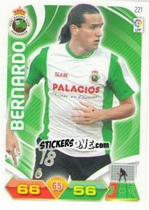 Sticker Bernardo - Liga BBVA 2011-2012. Adrenalyn XL n. 221 - Panini
