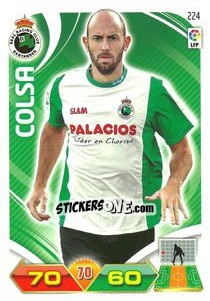 Sticker Colsa - Liga BBVA 2011-2012. Adrenalyn XL n. 224 - Panini