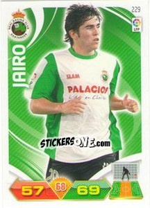 Sticker Jairo - Liga BBVA 2011-2012. Adrenalyn XL n. 229 - Panini
