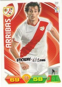 Sticker Arribas - Liga BBVA 2011-2012. Adrenalyn XL - Panini