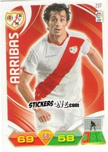 Cromo Arribas - Liga BBVA 2011-2012. Adrenalyn XL - Panini