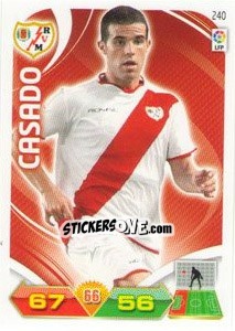 Cromo Casado - Liga BBVA 2011-2012. Adrenalyn XL - Panini