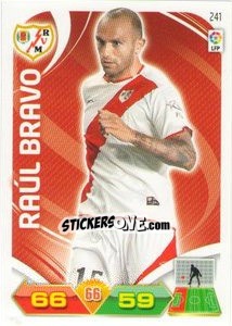Sticker Raul Bravo - Liga BBVA 2011-2012. Adrenalyn XL n. 241 - Panini