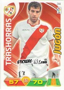 Sticker Trashorras - Liga BBVA 2011-2012. Adrenalyn XL n. 244 - Panini