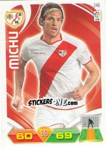 Cromo Michu - Liga BBVA 2011-2012. Adrenalyn XL n. 246 - Panini