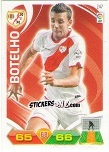 Sticker Botelho - Liga BBVA 2011-2012. Adrenalyn XL n. 247 - Panini