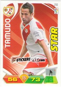 Sticker Raul Tamudo - Liga BBVA 2011-2012. Adrenalyn XL n. 250 - Panini