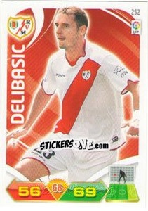 Sticker Delibasic - Liga BBVA 2011-2012. Adrenalyn XL - Panini