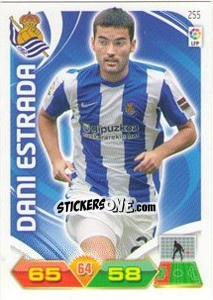Sticker Dani Estrada - Liga BBVA 2011-2012. Adrenalyn XL n. 255 - Panini