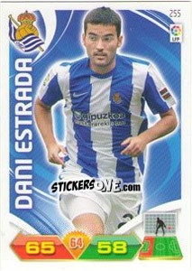 Cromo Dani Estrada - Liga BBVA 2011-2012. Adrenalyn XL - Panini