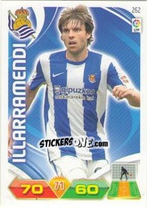 Sticker Illarramendi - Liga BBVA 2011-2012. Adrenalyn XL n. 262 - Panini