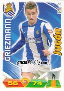 Sticker Griezmann - Liga BBVA 2011-2012. Adrenalyn XL n. 266 - Panini