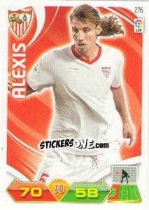 Sticker Alexis - Liga BBVA 2011-2012. Adrenalyn XL n. 276 - Panini