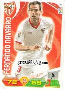 Sticker Fernando Navarro - Liga BBVA 2011-2012. Adrenalyn XL - Panini