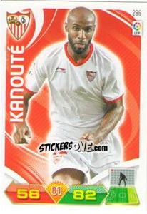 Figurina Kanouté - Liga BBVA 2011-2012. Adrenalyn XL - Panini