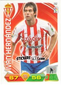 Sticker Iván Hernández - Liga BBVA 2011-2012. Adrenalyn XL n. 292 - Panini