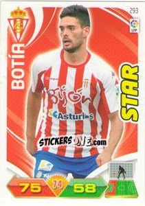 Sticker Botía - Liga BBVA 2011-2012. Adrenalyn XL n. 293 - Panini