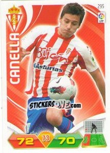Sticker Canella - Liga BBVA 2011-2012. Adrenalyn XL n. 295 - Panini