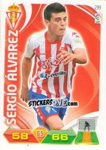 Sticker Sergio álvarez - Liga BBVA 2011-2012. Adrenalyn XL n. 299 - Panini
