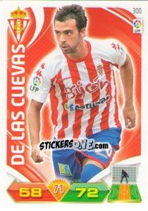Sticker De Las Cuevas - Liga BBVA 2011-2012. Adrenalyn XL n. 300 - Panini