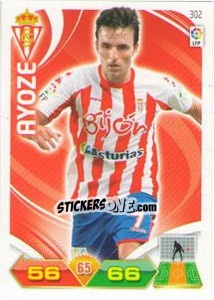 Sticker Ayoze - Liga BBVA 2011-2012. Adrenalyn XL n. 302 - Panini