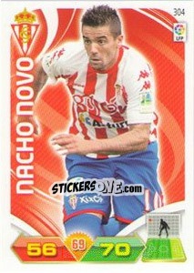 Sticker Nacho Novo - Liga BBVA 2011-2012. Adrenalyn XL n. 304 - Panini