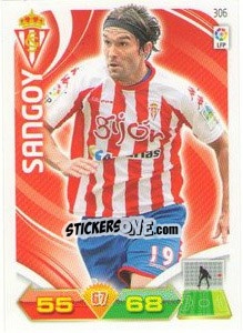 Sticker Sangoy - Liga BBVA 2011-2012. Adrenalyn XL n. 306 - Panini