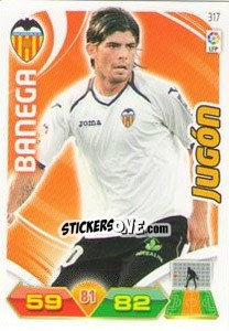 Cromo Banega - Liga BBVA 2011-2012. Adrenalyn XL - Panini