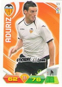 Sticker Aduriz - Liga BBVA 2011-2012. Adrenalyn XL n. 323 - Panini