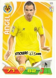 Sticker ángel - Liga BBVA 2011-2012. Adrenalyn XL n. 326 - Panini