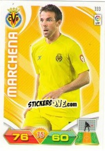 Sticker Marchena - Liga BBVA 2011-2012. Adrenalyn XL n. 333 - Panini