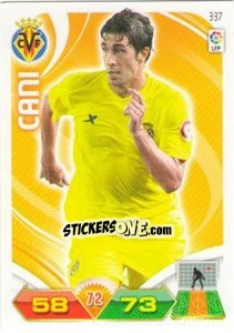 Sticker Cani - Liga BBVA 2011-2012. Adrenalyn XL n. 337 - Panini
