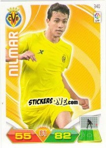 Sticker Nilmar - Liga BBVA 2011-2012. Adrenalyn XL n. 340 - Panini