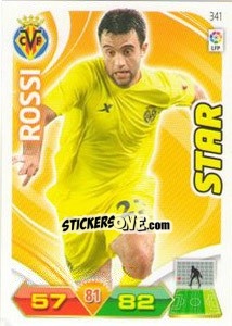 Sticker Giuseppe Rossi - Liga BBVA 2011-2012. Adrenalyn XL n. 341 - Panini