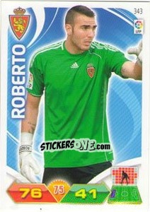 Figurina Roberto - Liga BBVA 2011-2012. Adrenalyn XL n. 343 - Panini