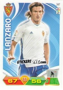 Cromo Lanzaro - Liga BBVA 2011-2012. Adrenalyn XL n. 347 - Panini