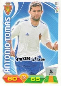 Cromo Antonio Tomás - Liga BBVA 2011-2012. Adrenalyn XL n. 353 - Panini