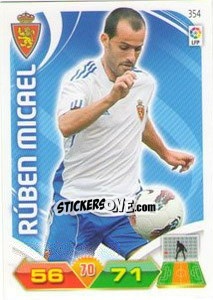 Sticker Rubén Micael - Liga BBVA 2011-2012. Adrenalyn XL - Panini