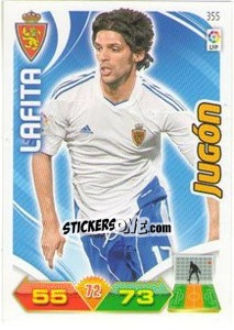 Sticker Lafita - Liga BBVA 2011-2012. Adrenalyn XL n. 355 - Panini