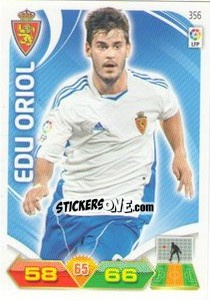 Cromo Edu Oriol - Liga BBVA 2011-2012. Adrenalyn XL n. 356 - Panini