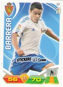 Figurina Barrera - Liga BBVA 2011-2012. Adrenalyn XL - Panini