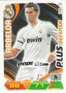 Sticker Arbeloa - Liga BBVA 2011-2012. Adrenalyn XL n. 363 - Panini